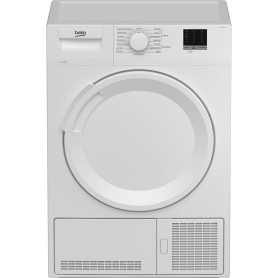 Beko white 8kg Condenser Tumble Dryer with Sensor Programmes DTLCE80051W