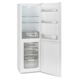 Montpellier MFF175W 50/50 Frost Free Fridge Freezer in White