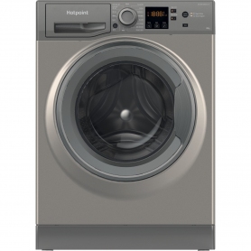 HOTPOINT NSWM 1045C GG UK N 10 kg 1400 Spin Washing Machine - Graphite