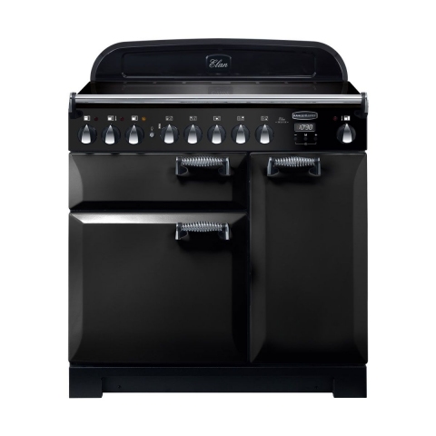 Rangemaster ELA90EIBL ELAN Deluxe 90cm Induction Range Cooker Black
