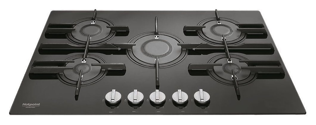 Hotpoint FTGHG 751 D/H BK Gas Hob - Black thumbnail image