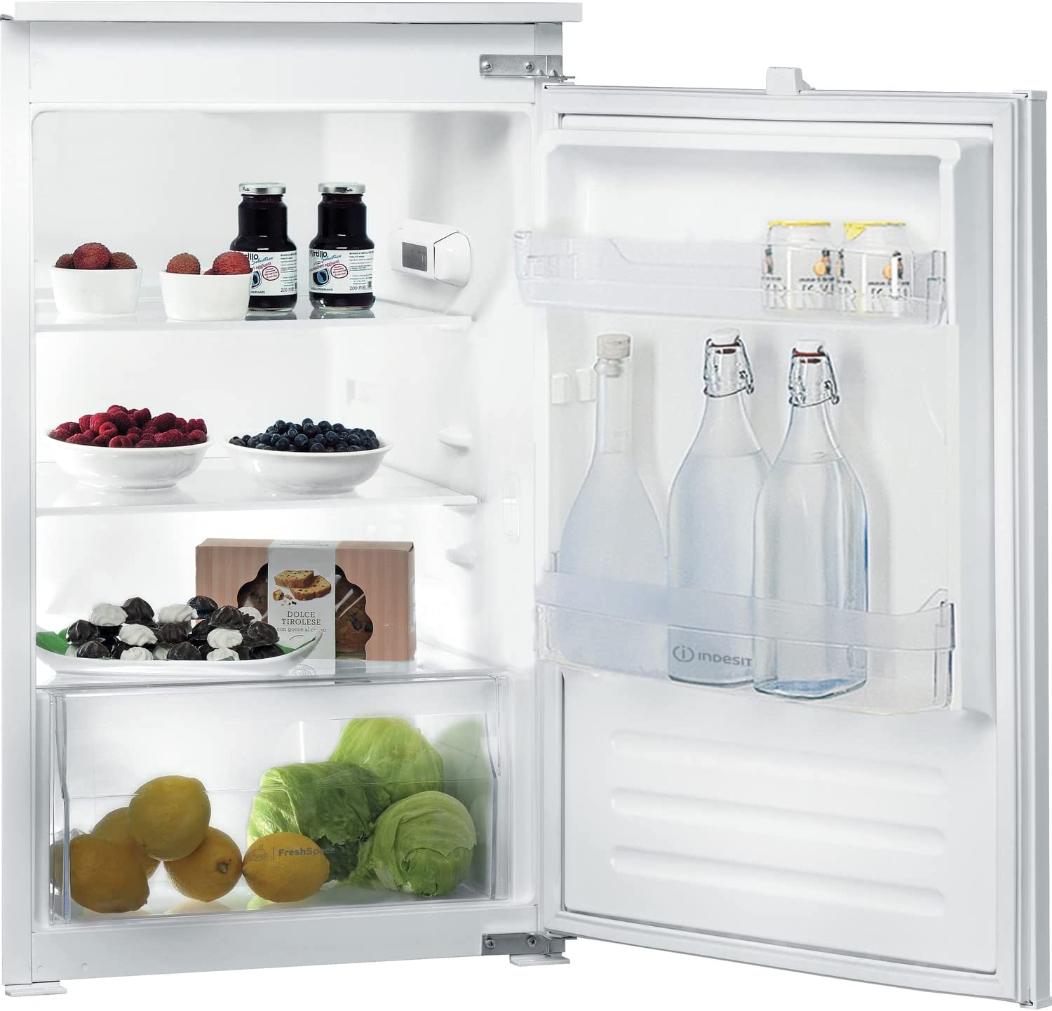 INDESIT INS 9011 Integrated Undercounter Fridge - Sliding Hinge thumbnail image