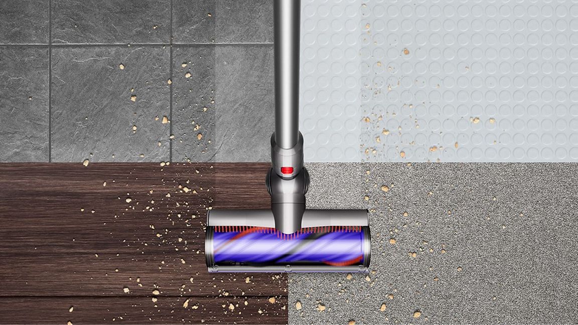 Dyson V8ADVANCED-24 Vacuum Cleaner - Silver/Nickel thumbnail image