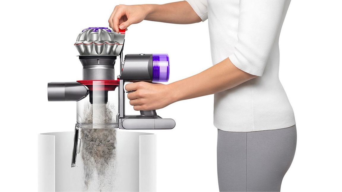 Dyson V8ADVANCED-24 Vacuum Cleaner - Silver/Nickel thumbnail image