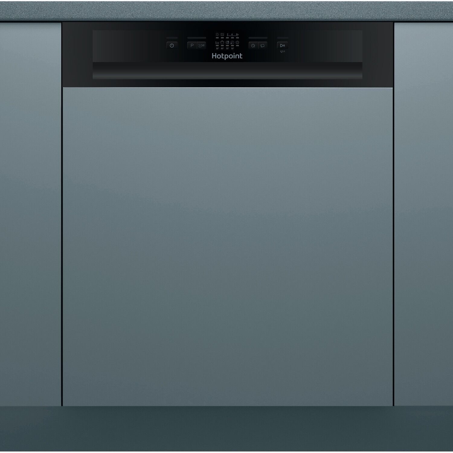 Hotpoint 13 Place Settings Semi Integrated Dishwasher HBC2B19UKN thumbnail image