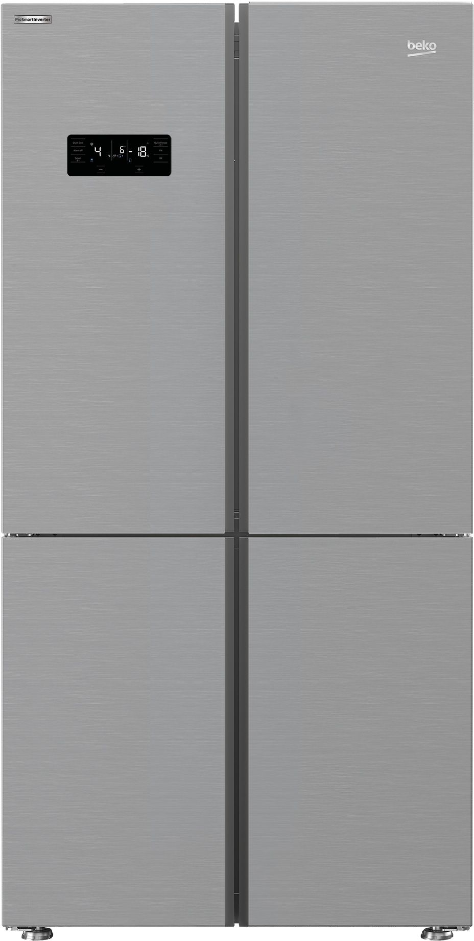 Beko MN1436224PS American Style Fridge Freezer - Stainless Steel thumbnail image