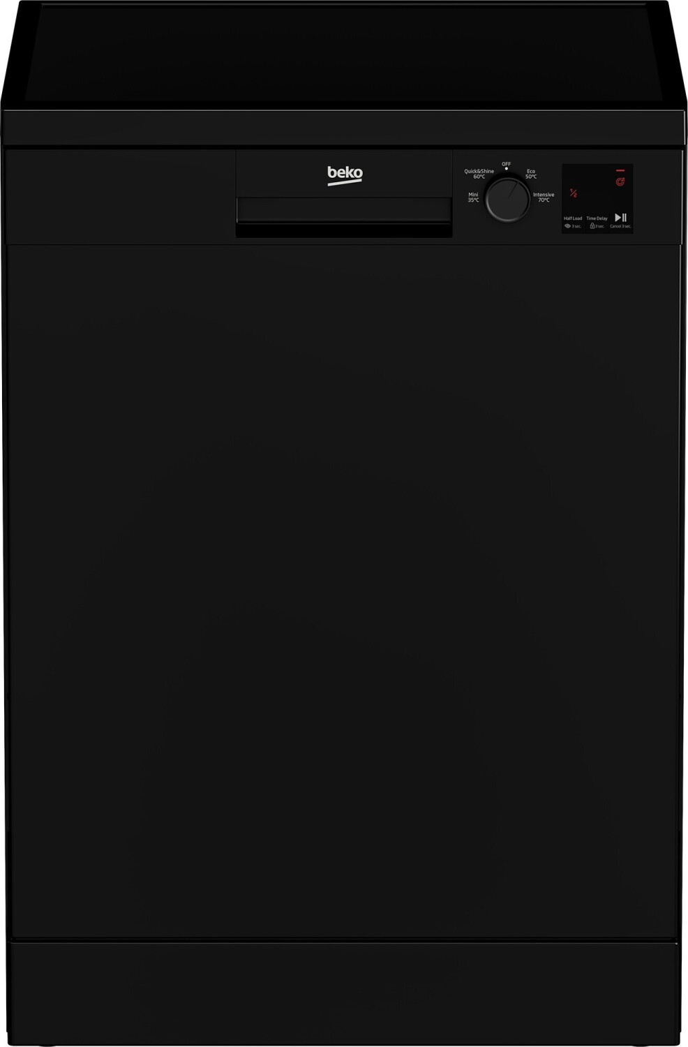 Beko DVN04320B 60cm Freestanding Dishwasher - Black thumbnail image