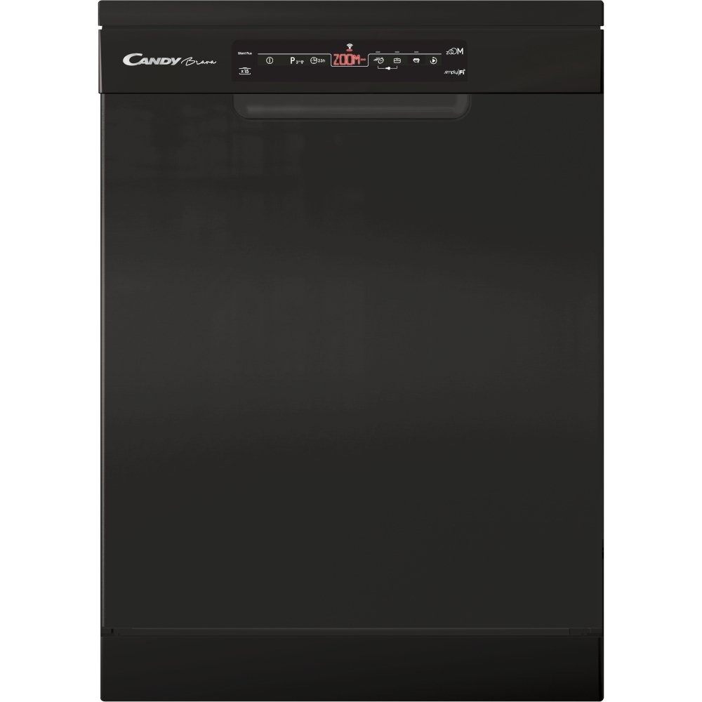 Candy CSF 5E5DFB1-80 Brava 15 place settings ( CSF5E5DFB1 ) Freestanding Dishwasher Black thumbnail image