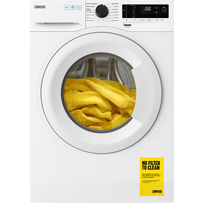 Zanussi ZWF142E3PW 10kg 1400 Spin Washing Machine thumbnail image