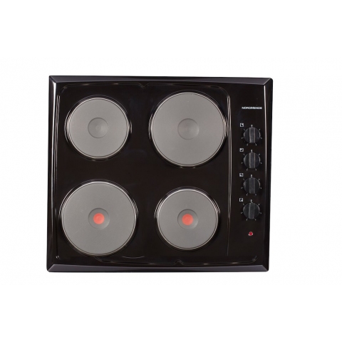 NORDMENDE 60cm Solid Plate Hob HE62BL
